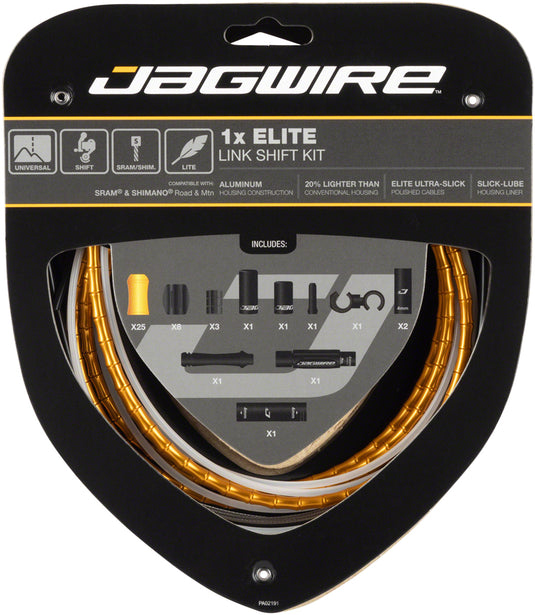 Jagwire 1x Elite Link Shift Cable Kit SRAM/Shimano Polished Ultra-Slick Cable