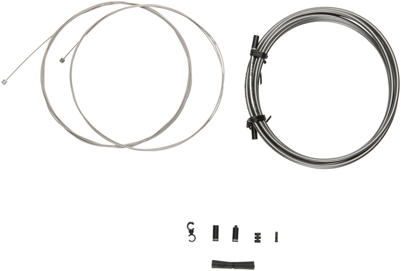 Load image into Gallery viewer, Jagwire 2x Sport Shift Cable Kit SRAM/Shimano Ice Gray
