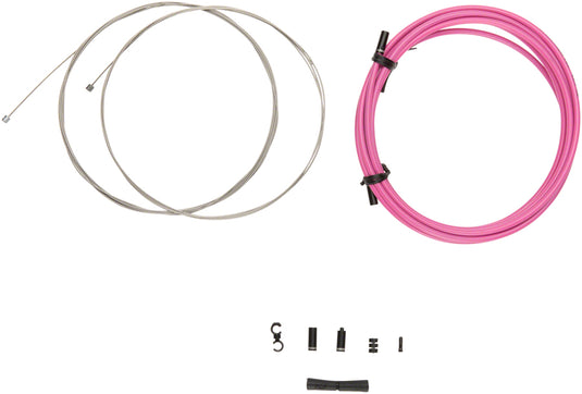 Jagwire 2x Sport Shift Cable Kit SRAM/Shimano Pink