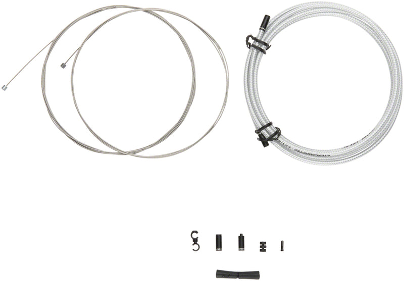 Load image into Gallery viewer, Jagwire 2x Sport Shift Cable Kit SRAM/Shimano Sterling Silver
