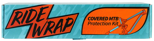 RideWrap Covered Dual Suspension MTB Frame Protection Kit - Matte