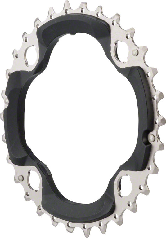 Shimano SLX FC-M672 Chainring - 30t 96mm BCD 10-Speed Middle