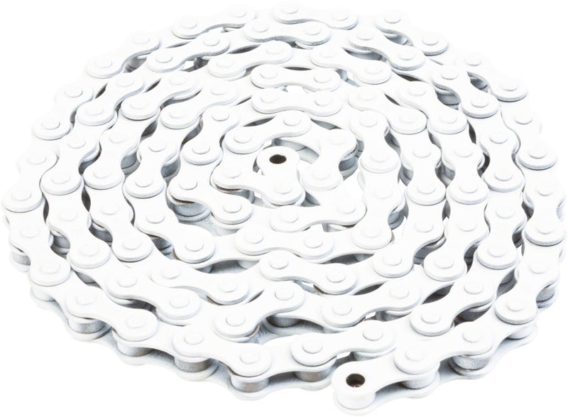 Load image into Gallery viewer, Odyssey Bluebird Chain - Single Speed 1/2&quot; x 1/8&quot; 112 Links White
