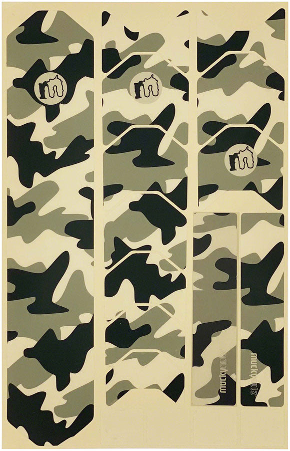 Load image into Gallery viewer, Muckynutz Camo Frame Protection - 17-Piece Black Matte
