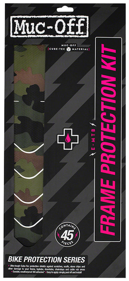 Load image into Gallery viewer, Muc-Off E-MTB Frame Protection Kit - 45-Piece Kit Camo
