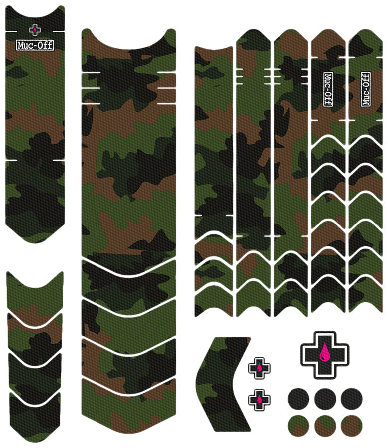 Load image into Gallery viewer, Muc-Off E-MTB Frame Protection Kit - 45-Piece Kit Camo

