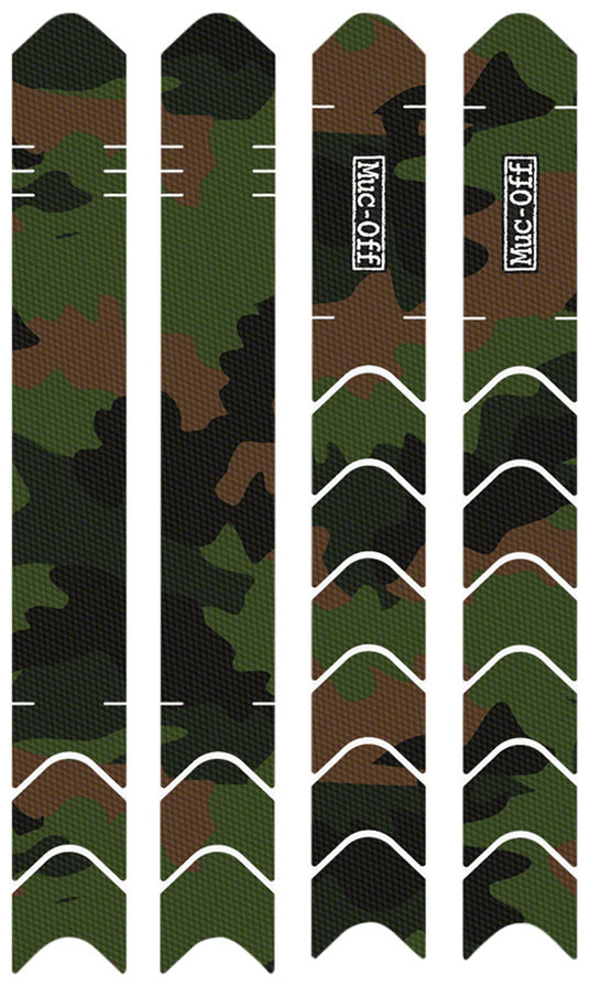 Muc-Off Chainstay/Seatstay Protection Kit - 20-Piece Kit Camo