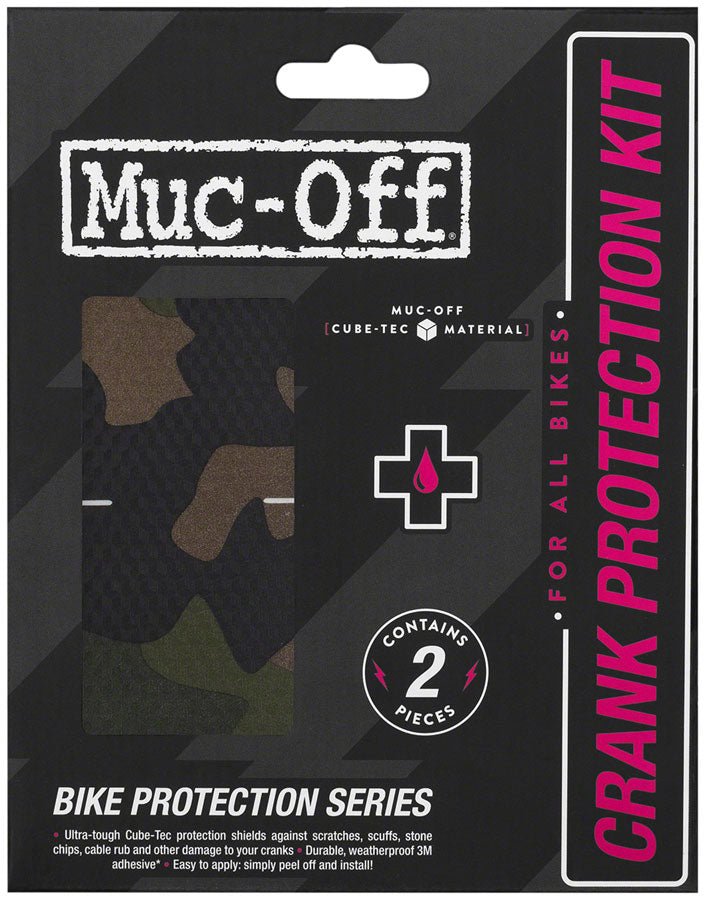 Load image into Gallery viewer, Muc-Off Crank Protection Kit - 2-Piece Kit Camo
