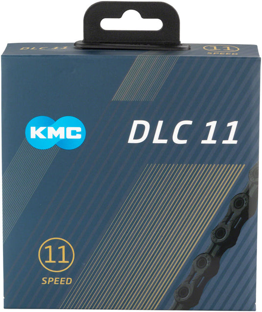 KMC DLC11 Chain - 11-Speed 118 Links Black