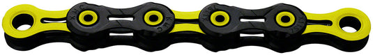 KMC DLC 11 Chain - 11-Speed 118 Links Black/Yellow