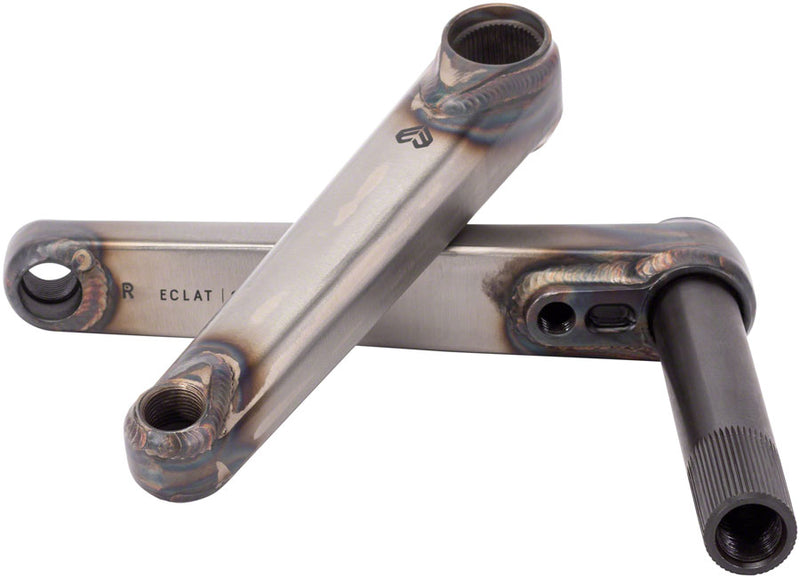 Load image into Gallery viewer, Eclat Spire 2-Piece Crankset - 160mm RHD/LHD 22mm Spindle Raw
