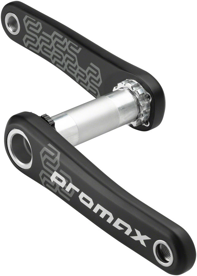 Load image into Gallery viewer, Promax CK-1 Carbon Crankset - 170mm  2-PC Direct Mount SRAM 3-Bolt 30mm Spindle BLK
