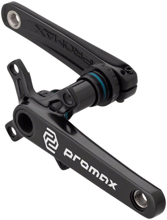 Promax CF-2 Crankset - 160mm 24mm Spindle 2-Piece 68mm English BB Included BLK