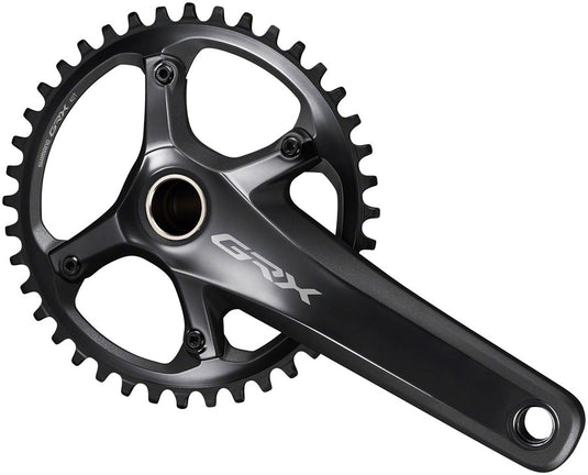 Shimano GRX FC-RX810-1 Crankset - 172.5mm 11-Speed 42t 110 BCD Hollowtech II Spindle Interface BLK