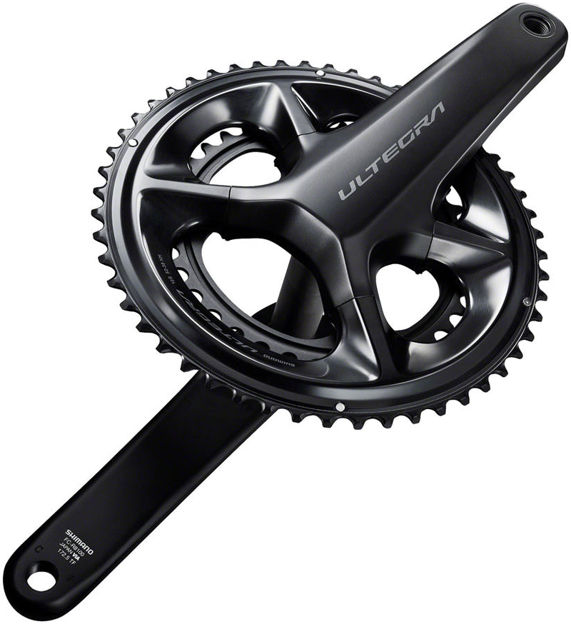 Load image into Gallery viewer, Shimano Ultegra FC-R8100 Crankset - 175mm 12-Speed 52/36t Hollowtech II Spindle Interface BLK
