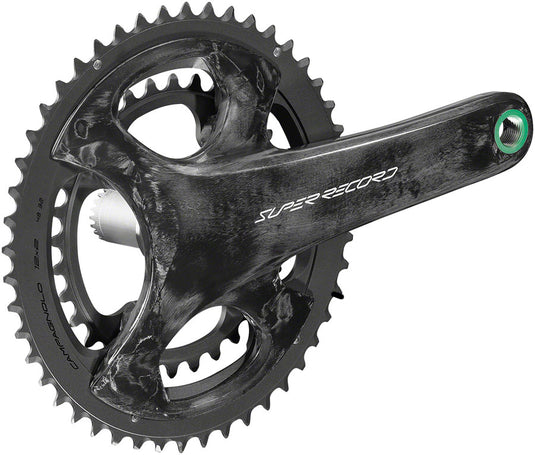 Campagnolo Super Record Wireless Crankset - 170mm 12-Speed 45/29t Campy 121/88 Asym BCD Ultra Torque Spindle Carbon