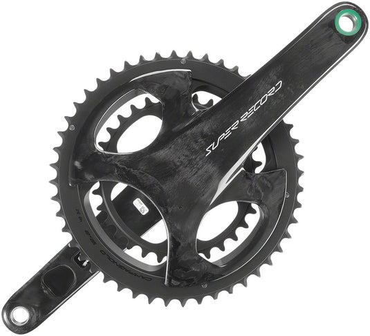 Campagnolo Super Record Wireless Crankset - 175mm 12-Speed 48/32t Campy 121/88 Asym BCD Ultra Torque Spindle Carbon