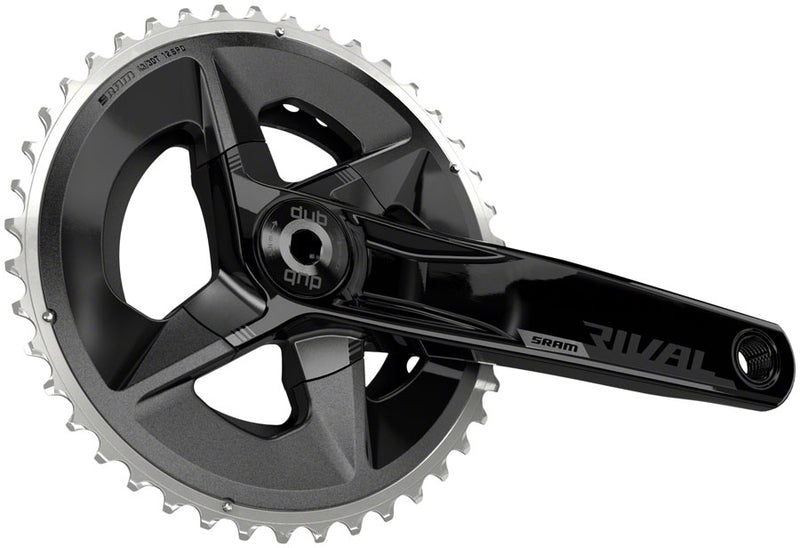 Load image into Gallery viewer, SRAM Rival AXS Wide Crankset - 165mm 12-Speed 43/30t 94 BCD DUB Spindle Interface BLK D1
