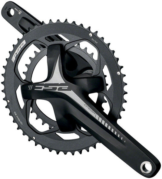 Full Speed Ahead Omega AGX Crankset - 170mm 10/11-Speed 30/46T 120/90mm BCD 386 EVO Spindle Interface BLK