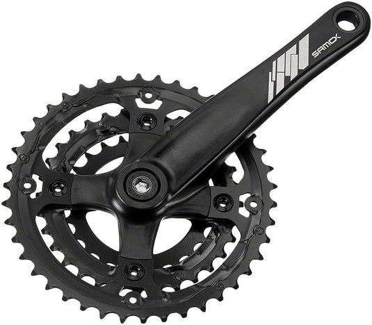 Samox AF26 Crankset - 160mm 10-Speed 44/32/22t 104/64 BCD JIS Square Taper Spindle Interface Spindle Bolts Sold Separate BLK