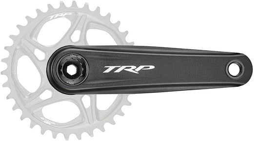TRP CK-8070 DH Crankset - 165mm 7-Speed For 83mm DH Frame BB DM CINCH Chainring Interface 30mm Spindle Sandblasted BLK