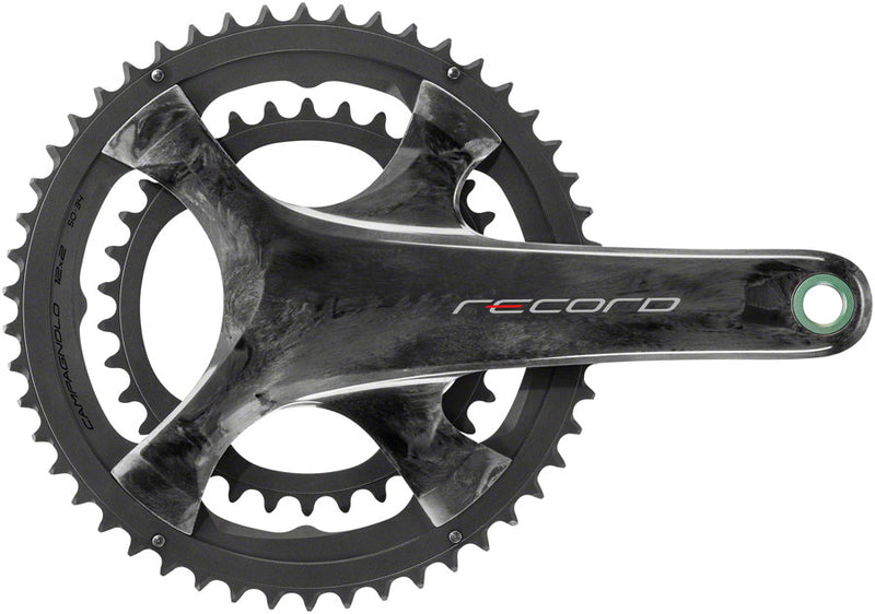 Load image into Gallery viewer, Campagnolo Record Crankset - 175mm 12-Speed 53/39t 112/146 Asymmetric BCD Campagnolo Ultra-Torque Spindle Interface Carbon
