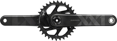 SRAM XX1 Eagle Carbon Boost Crankset - 170mm 12-Speed 34t Direct Mount DUB Spindle Interface BLK