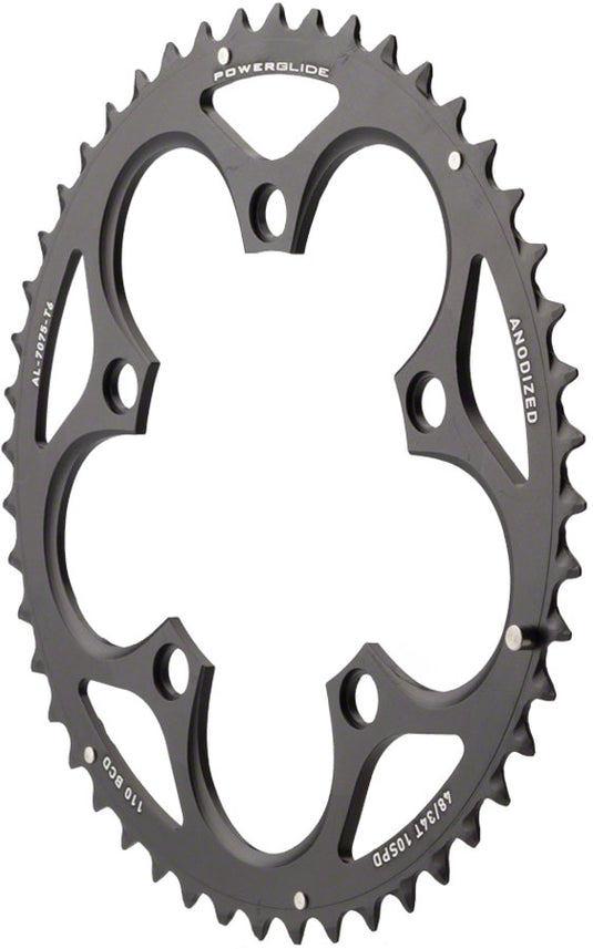 SRAM Force/Rival/Apex 48T 10-Speed 110mm BLK Chainring GXP Crank Long Over-shift Pin Use 34T