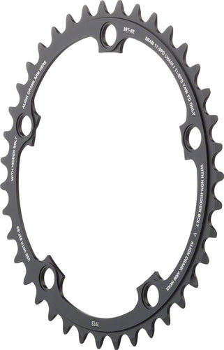 SRAM 11-Speed 39T 130mm BCD YAW Chainring Black Use with 53T