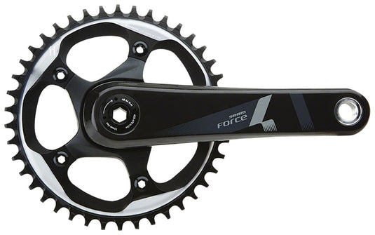 SRAM Force 1 Crankset - 170mm 10/11-Speed 42t 110 BCD GXP Spindle Interface BLK