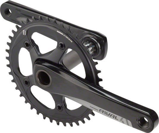 SRAM Rival 1 Crankset - 172.5mm 10/11-Speed 42t 110 BCD GXP Spindle Interface BLK