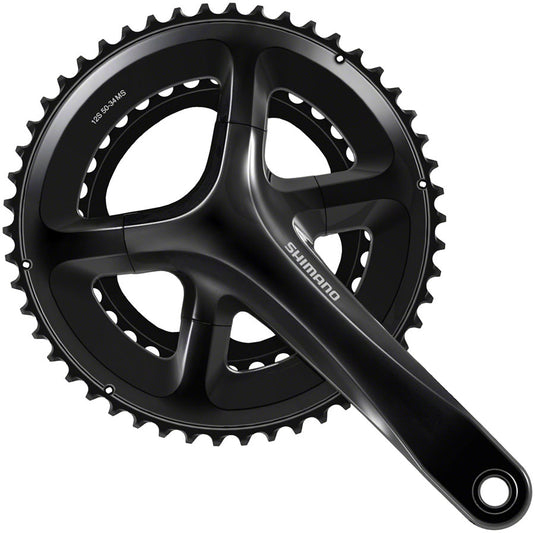 Shimano 105 FC-RS520 Crankset - 165mm 12-Speed 50/34t 110 Asymmetric BCD Hollowtech II Spindle Interface BLK