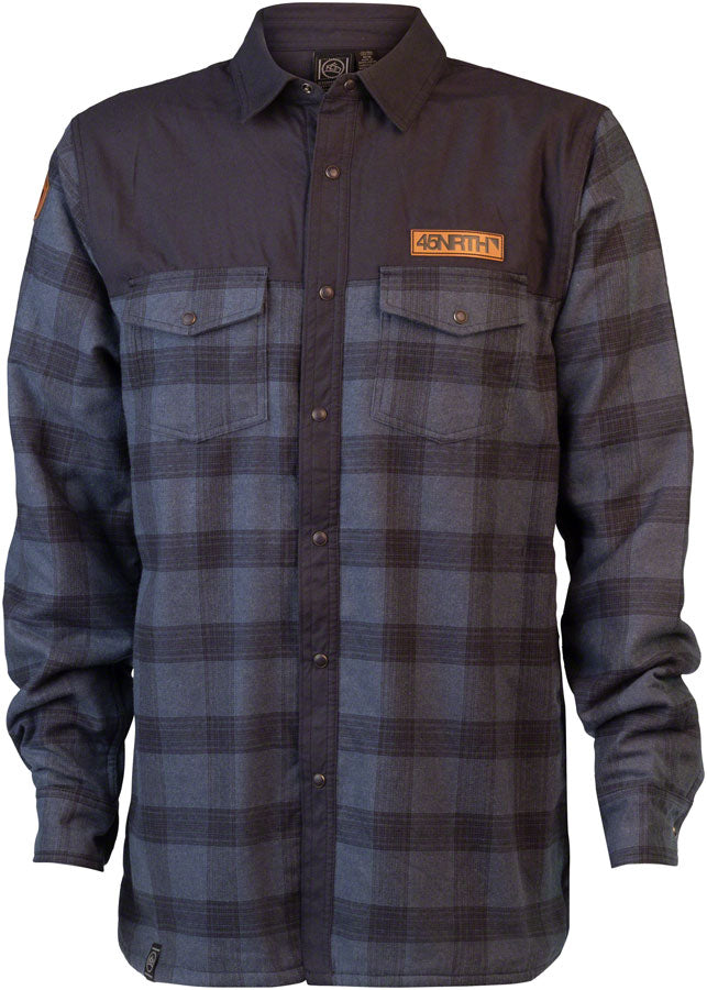 Load image into Gallery viewer, 45NRTH 10th Anniversary Stormtech Logan - Navy Plaid Mens 2X-Large
