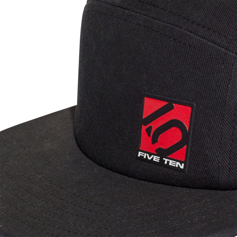 Load image into Gallery viewer, Five Ten Five Panel Cap - Black One Size
