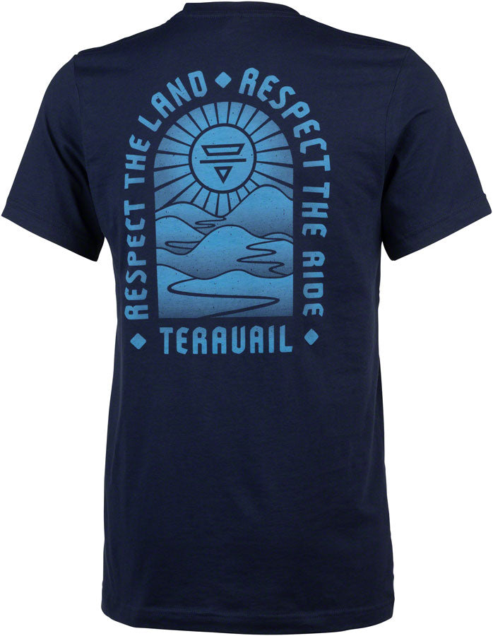 Load image into Gallery viewer, Teravail Landmark T-Shirt - Navy Unisex XS
