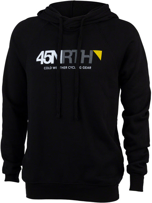 45NRTH Logo Pullover Hoodie - Black Small