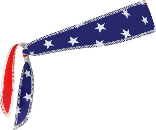 Halo I Tie Headband: USA Flag