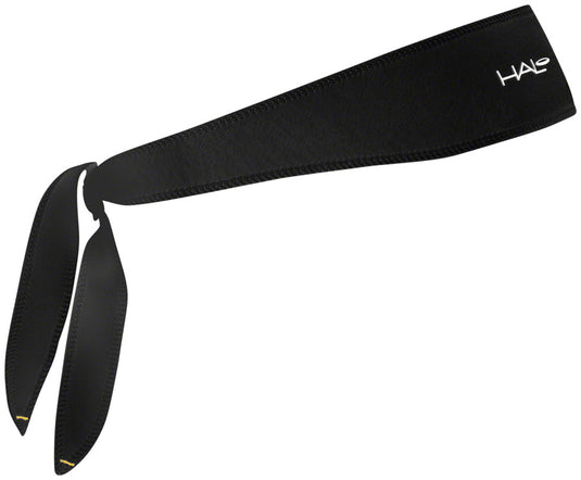 Halo I Tie Headband: Black