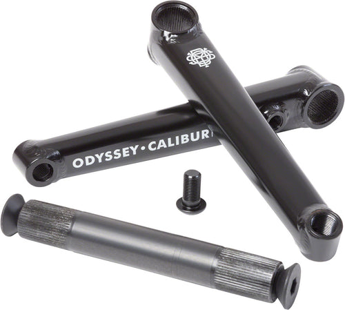 Odyssey Calibur V2 Crankset - 170mm Right Hand/Left Hand Drive Rust Proof BLK