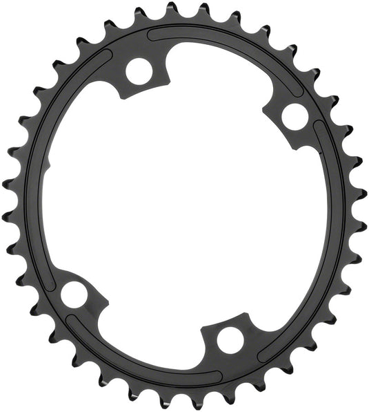 absoluteBLACK Premium Oval 110 BCD Road Inner Chainring Shimano Dura-Ace 9100 - 36t 110 Shimano Asymmetric BCD 4-Bolt BLK