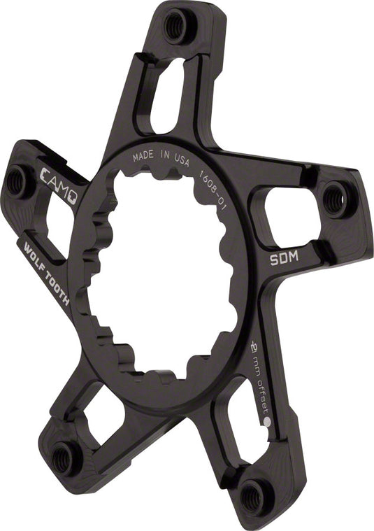 Wolf Tooth CAMO SRAM Direct Mount Boost Spider - M5 52mm Chainline/3mm Offset