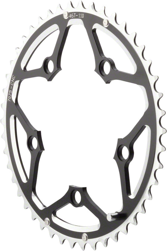 Dimension Multi Speed Chainring - 48T 110mm BCD Outer Black