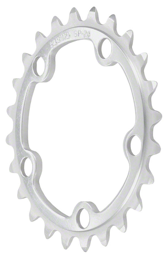 Sugino 26t x 74mm 5-Bolt Chainring Anodized Silver