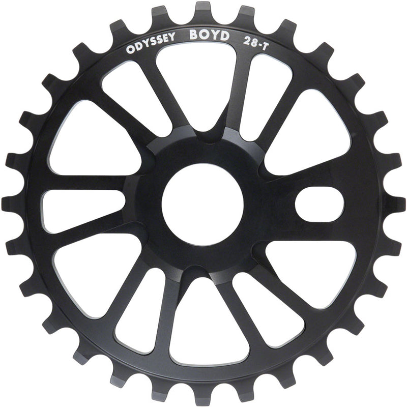 Load image into Gallery viewer, Odyssey Boyd Sprocket - 28T Black
