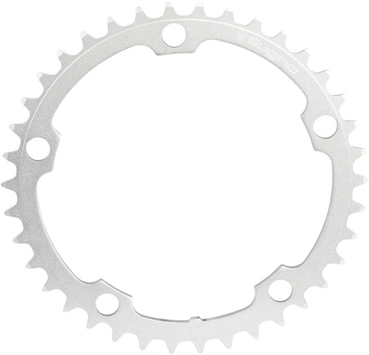 Sugino 38t x 130mm 5-Bolt Chainring Anodized Silver