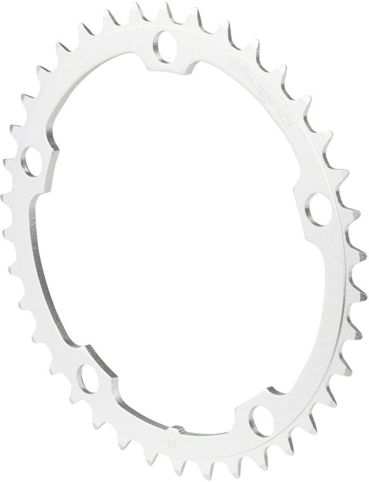 Sugino 39t x 130mm 5-Bolt Chainring Anodized Silver