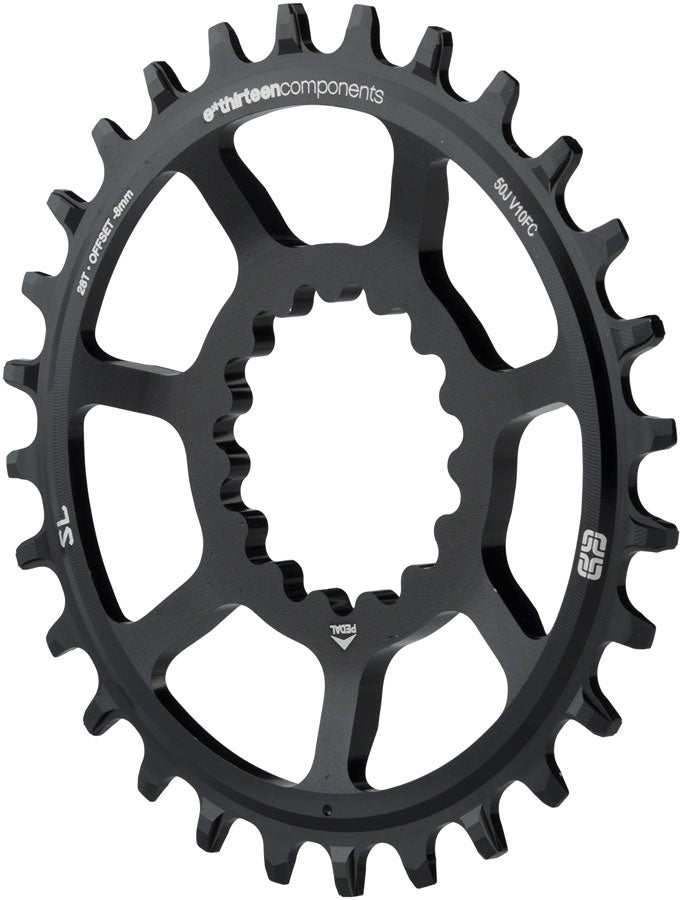 Load image into Gallery viewer, e*thirteen Direct Mount SL Guidering - 10/11/12-speed 30T Narrow Wide Black
