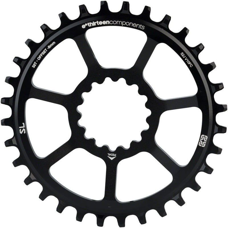 Load image into Gallery viewer, e*thirteen Direct Mount SL Guidering - 10/11/12-speed 32T Narrow Wide Black
