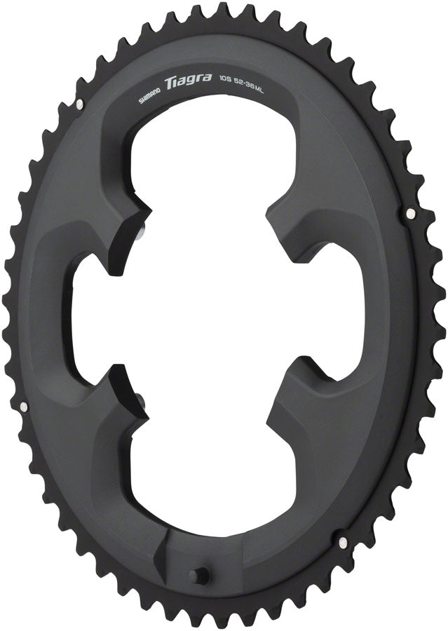 Load image into Gallery viewer, Shimano Tiagra FC-4700 Chainring - 52t 110 BCD Asymmetric Black
