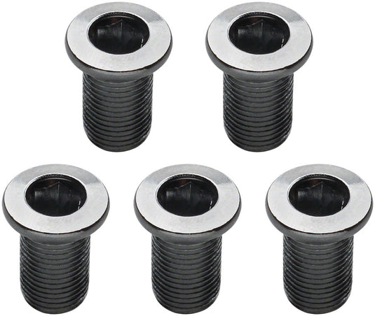 Problem Solvers 12.5mm Inner Chainring Bolts Silver Chromoly